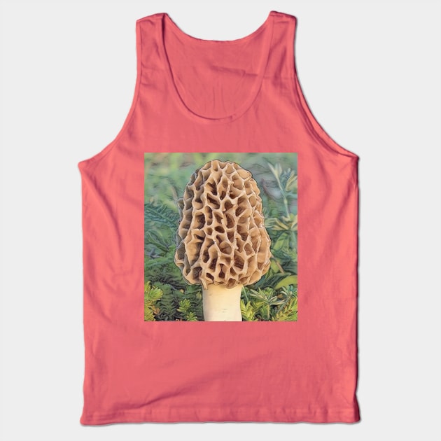 Morel Dreams Tank Top by Nfa Photo Art